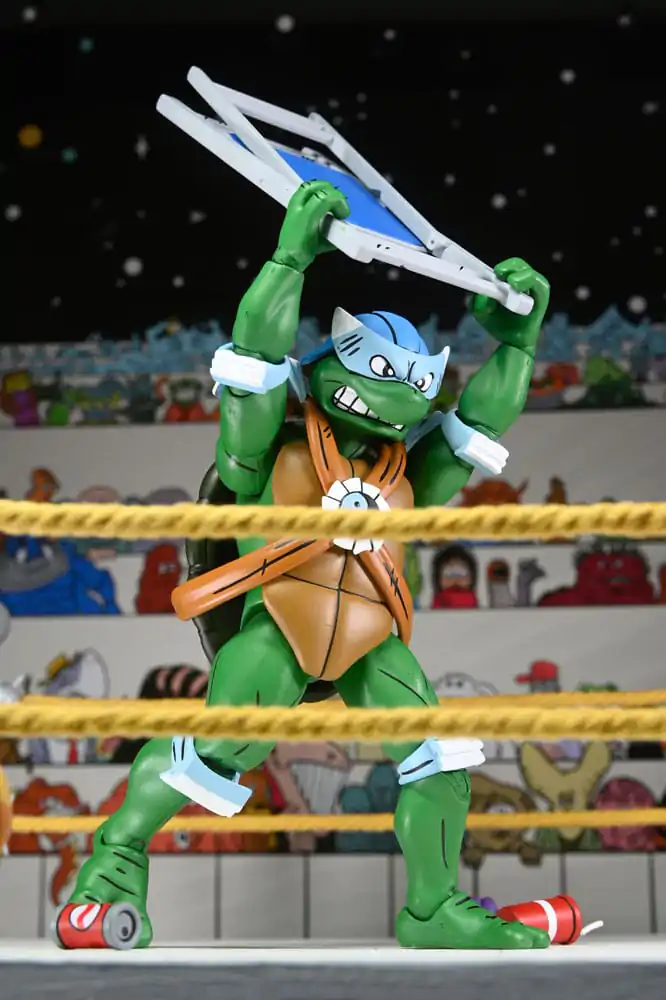 Teenage Mutant Ninja Turtles (Archie Comics) Stump Wrestling Turtles 4 db-os akciófigura csomag 18 cm termékfotó