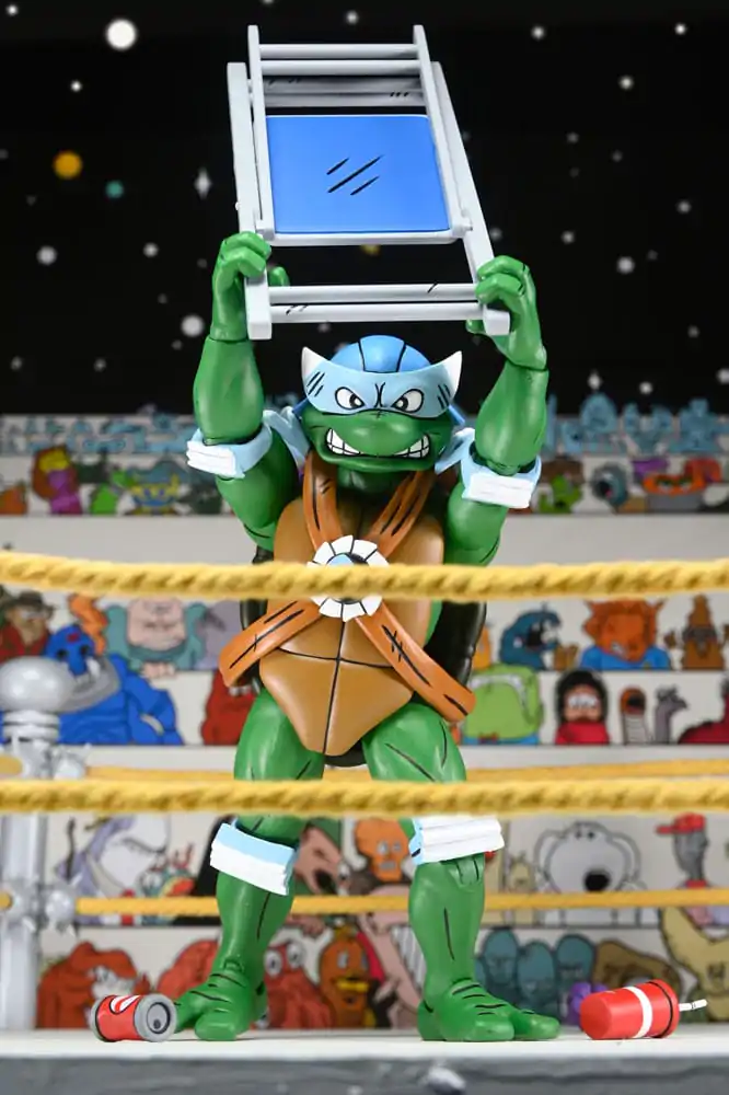 Teenage Mutant Ninja Turtles (Archie Comics) Stump Wrestling Turtles 4 db-os akciófigura csomag 18 cm termékfotó