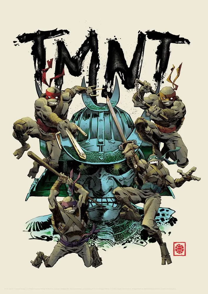 Teenage Mutant Ninja Turtles Art Print Limitált kiadás 42 x 30 cm termékfotó