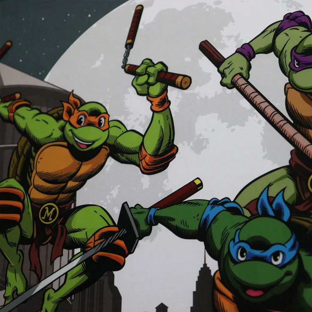 Teenage Mutant Ninja Turtles Art Print Limitált kiadás Fan-Cel 36 x 28 cm termékfotó
