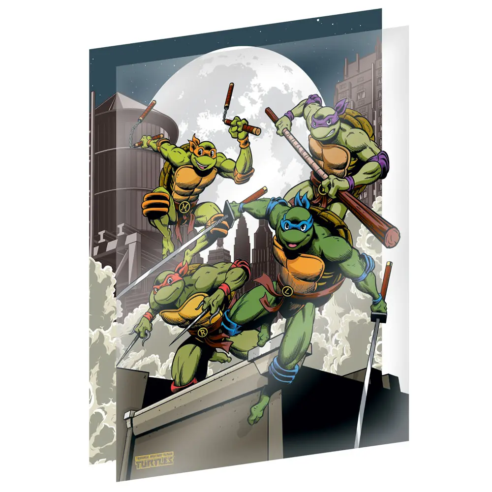 Teenage Mutant Ninja Turtles Art Print Limitált kiadás Fan-Cel 36 x 28 cm termékfotó