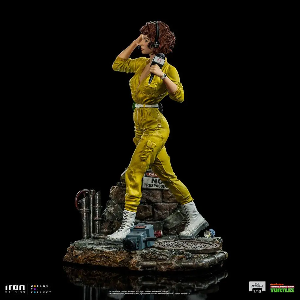 Teenage Mutant Ninja Turtles Art Scale 1/10 April O'Neal szobor figura 19 cm termékfotó