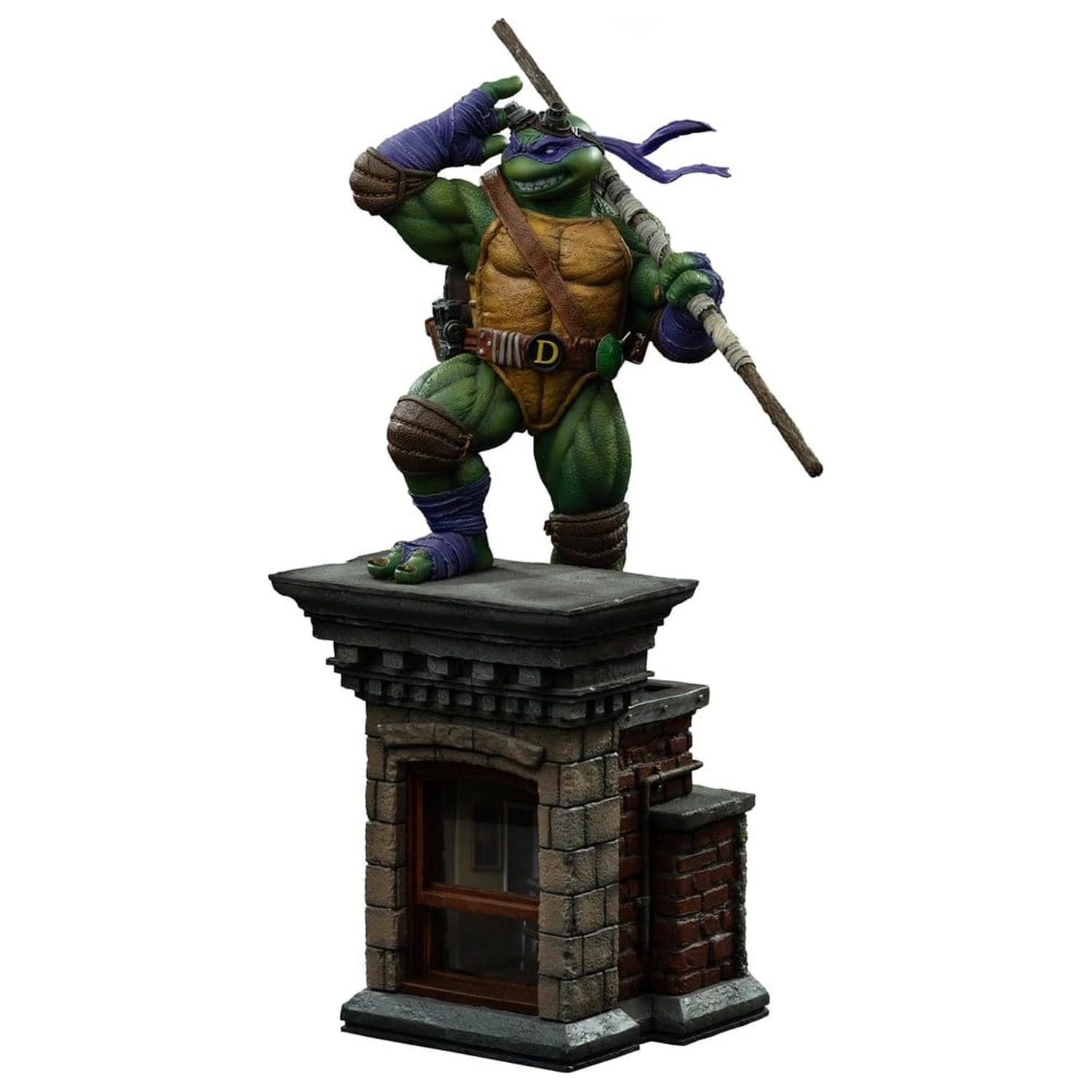 Teenage Mutant Ninja Turtles Art Scale 1/10 Donatello Unleashed szobor figura 32 cm termékfotó