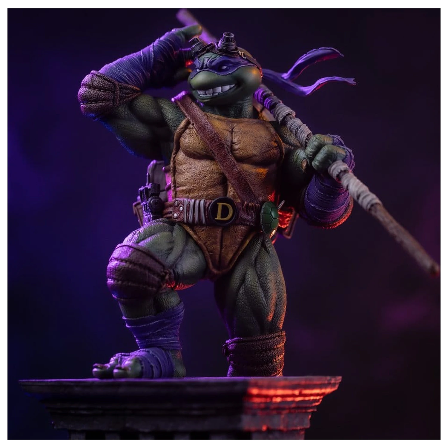Teenage Mutant Ninja Turtles Art Scale 1/10 Donatello Unleashed szobor figura 32 cm termékfotó