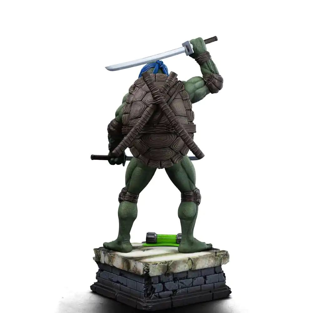 Teenage Mutant Ninja Turtles Art Scale 1/10 Leonardo szobor figura 21 cm termékfotó