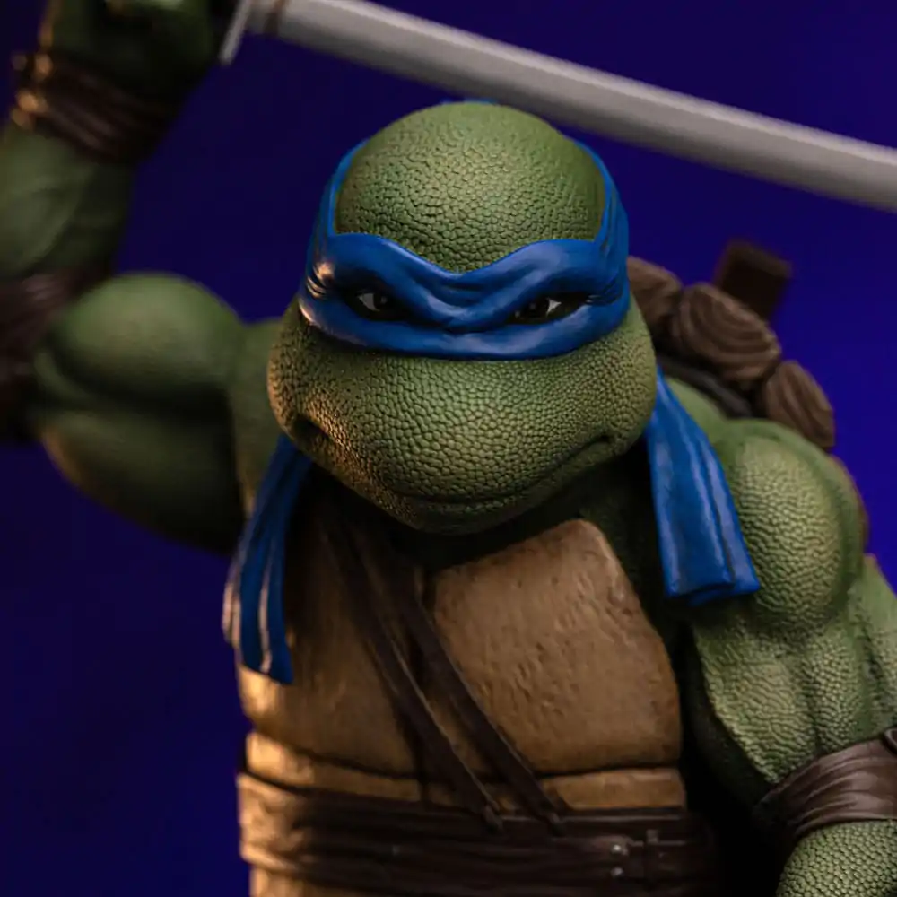 Teenage Mutant Ninja Turtles Art Scale 1/10 Leonardo szobor figura 21 cm termékfotó