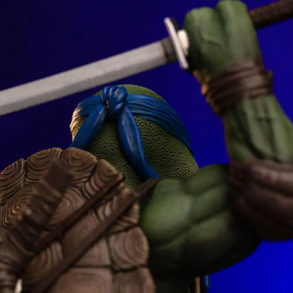 Teenage Mutant Ninja Turtles Art Scale 1/10 Leonardo szobor figura 21 cm termékfotó