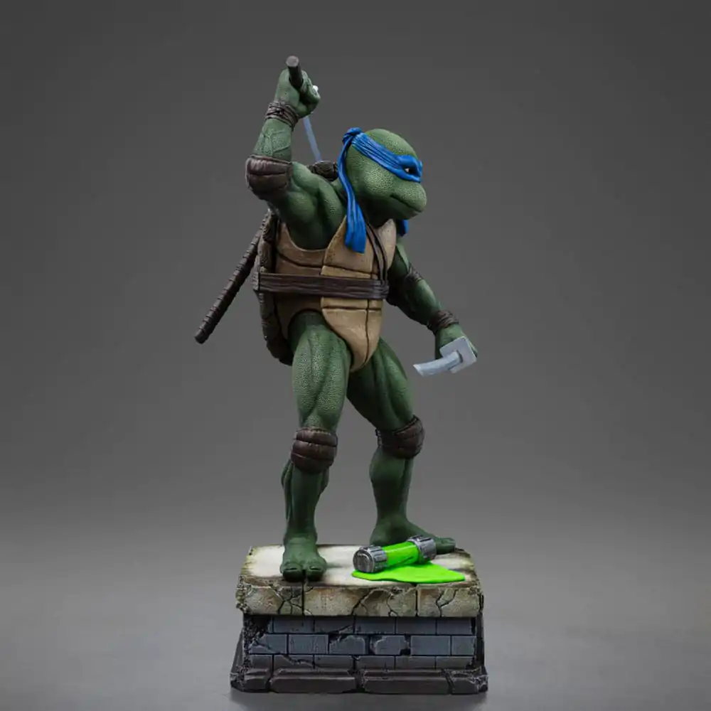 Teenage Mutant Ninja Turtles Art Scale 1/10 Leonardo szobor figura 21 cm termékfotó