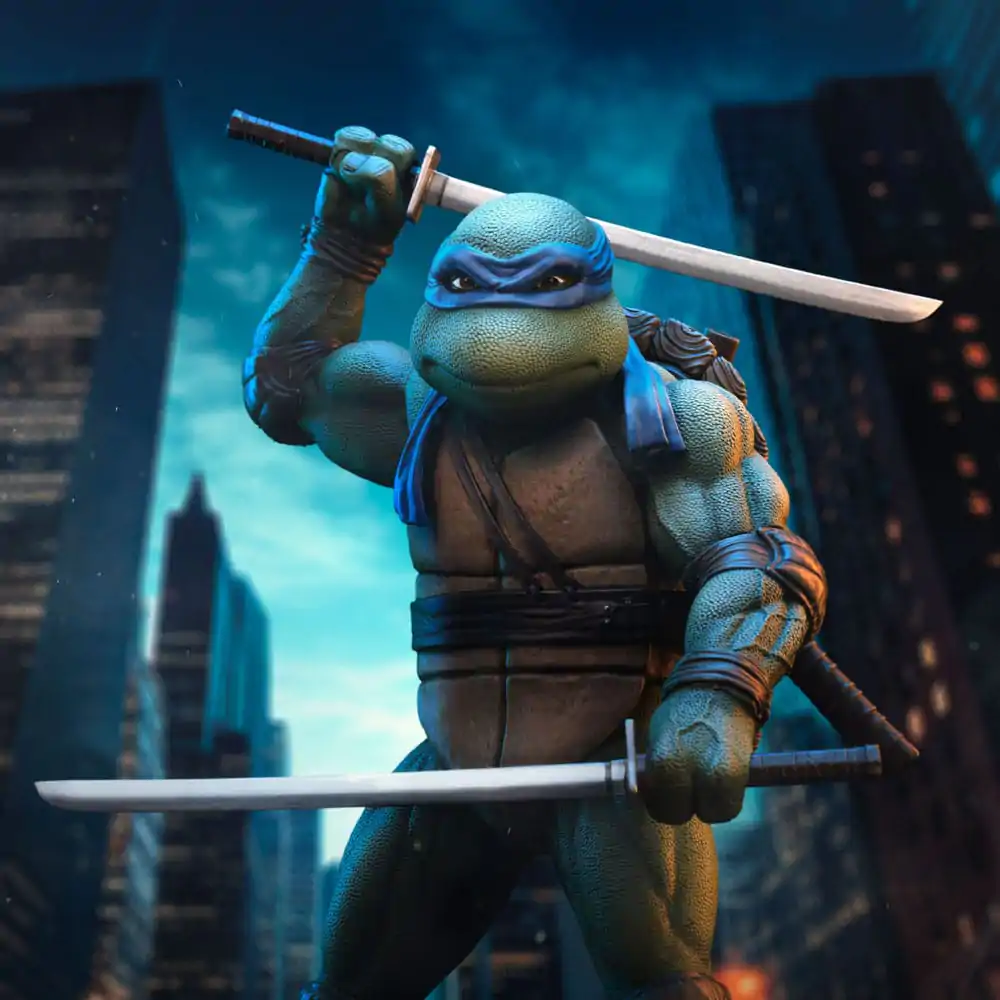 Teenage Mutant Ninja Turtles Art Scale 1/10 Leonardo szobor figura 21 cm termékfotó