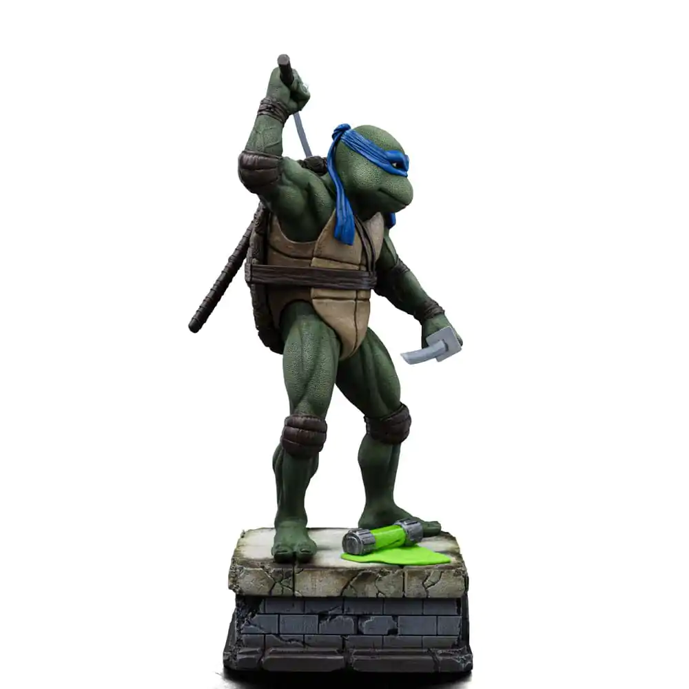 Teenage Mutant Ninja Turtles Art Scale 1/10 Leonardo szobor figura 21 cm termékfotó