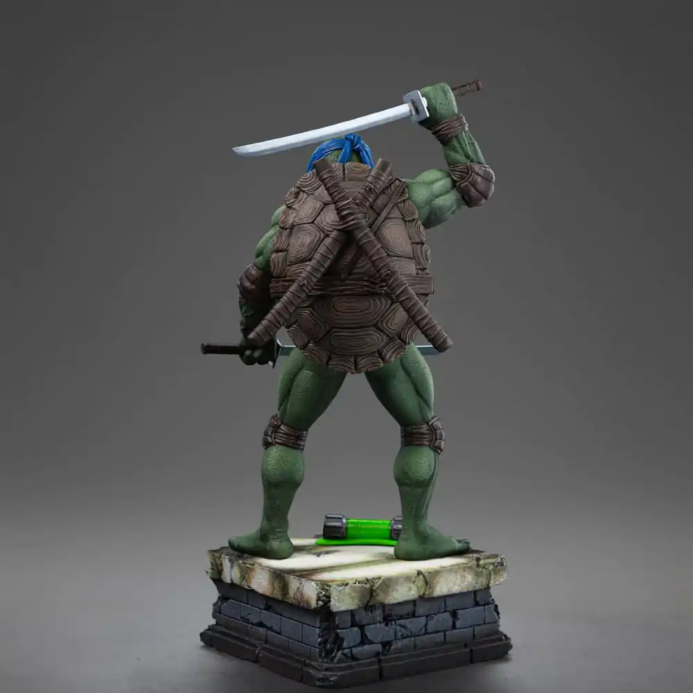 Teenage Mutant Ninja Turtles Art Scale 1/10 Leonardo szobor figura 21 cm termékfotó