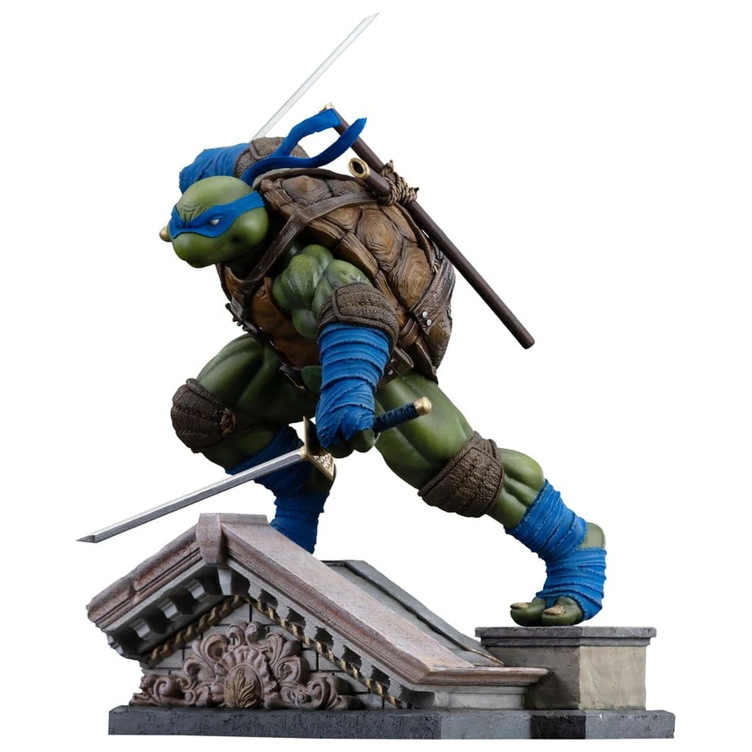 Teenage Mutant Ninja Turtles Art Scale 1/10 Leonardo Unleashed szobor figura 22 cm termékfotó