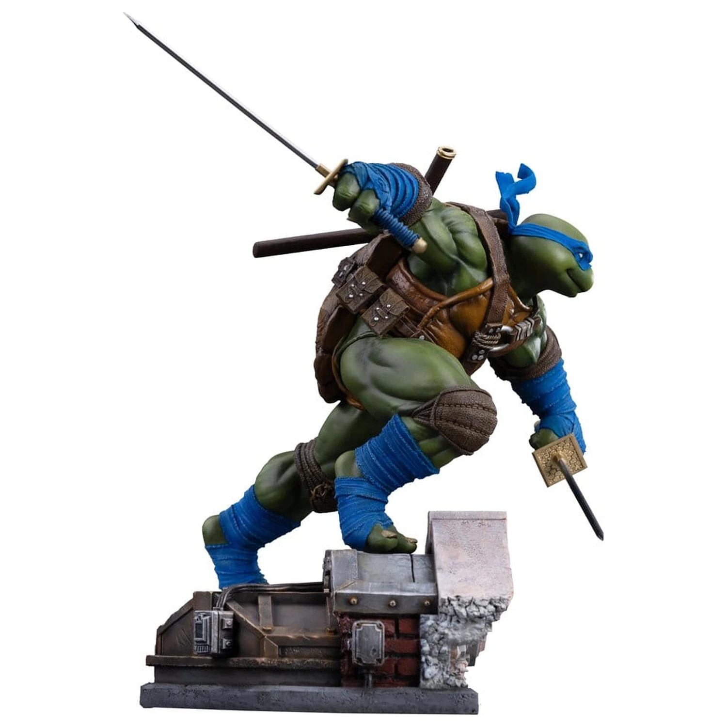 Teenage Mutant Ninja Turtles Art Scale 1/10 Leonardo Unleashed szobor figura 22 cm termékfotó
