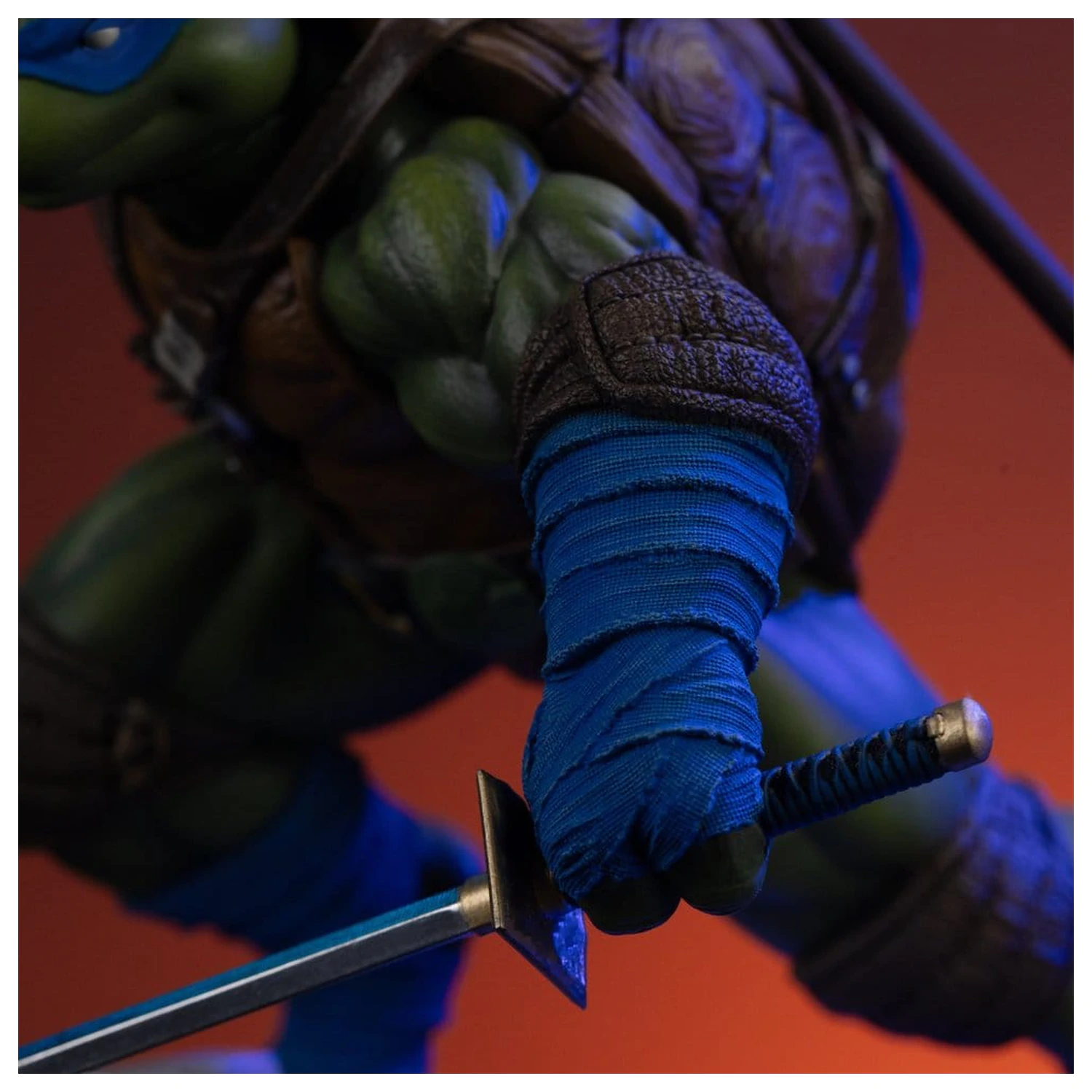 Teenage Mutant Ninja Turtles Art Scale 1/10 Leonardo Unleashed szobor figura 22 cm termékfotó