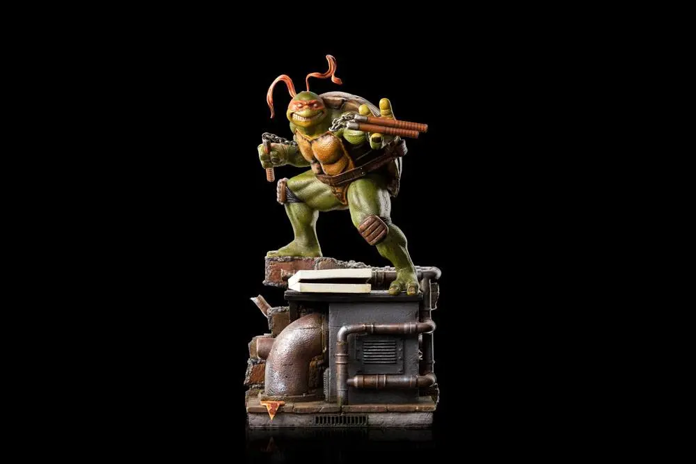 Teenage Mutant Ninja Turtles Art Scale 1/10 Michelangelo szobor figura 25 cm termékfotó