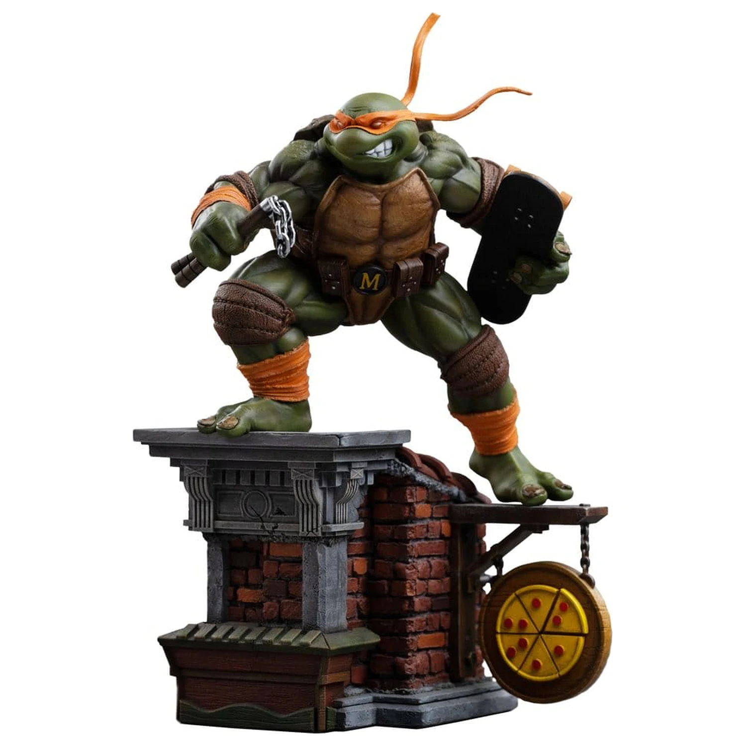Teenage Mutant Ninja Turtles Art Scale 1/10 Michelangelo Unleashed szobor figura 24 cm termékfotó