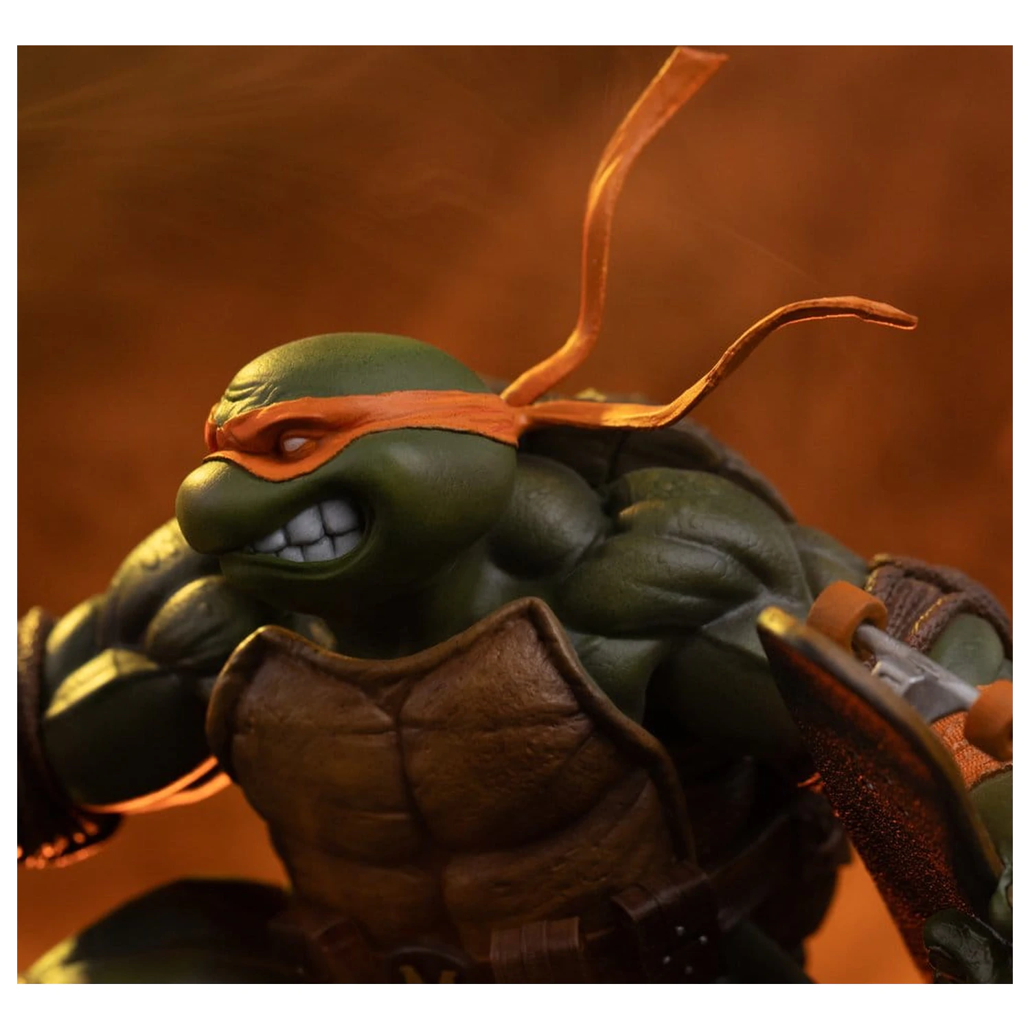 Teenage Mutant Ninja Turtles Art Scale 1/10 Michelangelo Unleashed szobor figura 24 cm termékfotó