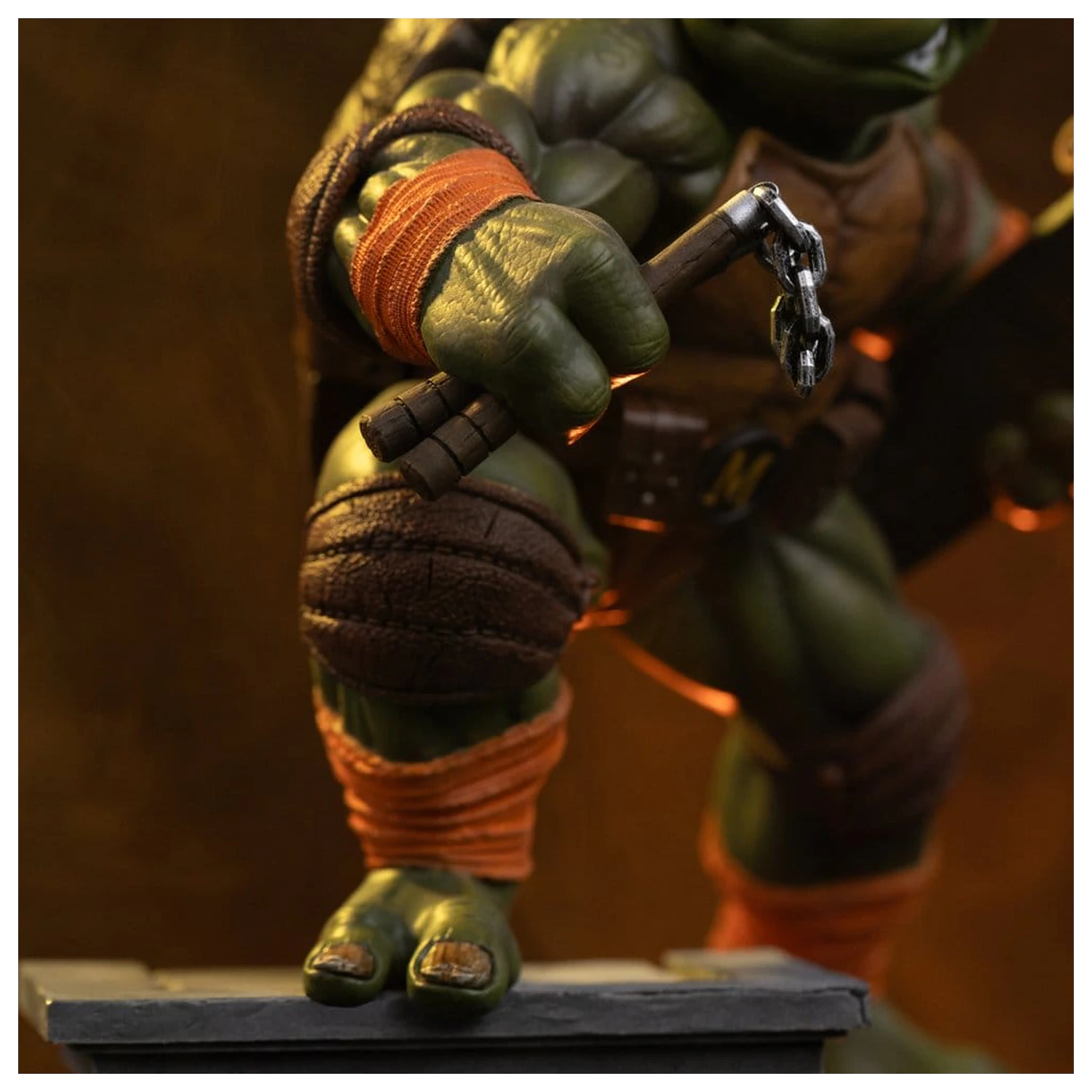 Teenage Mutant Ninja Turtles Art Scale 1/10 Michelangelo Unleashed szobor figura 24 cm termékfotó
