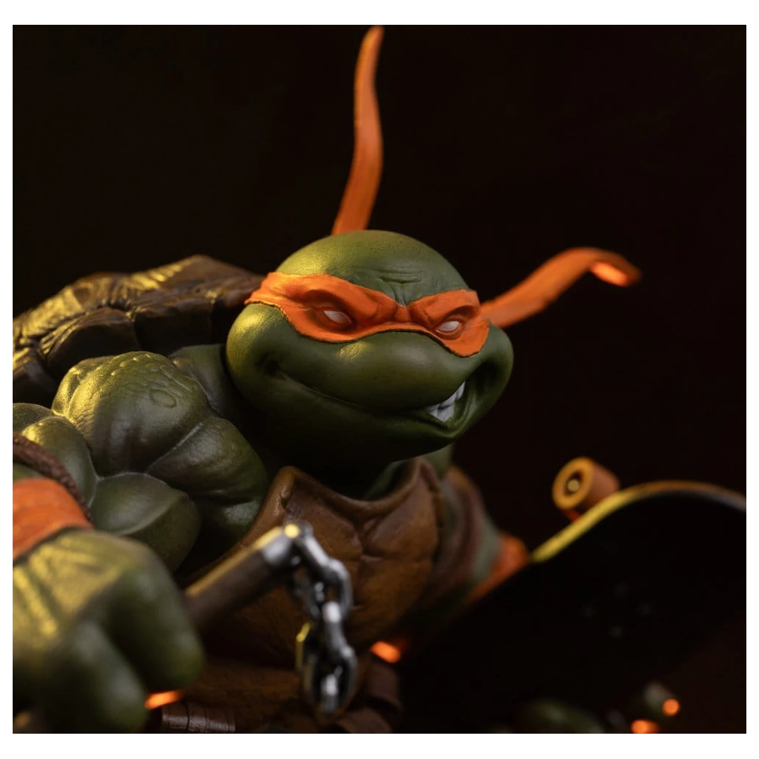 Teenage Mutant Ninja Turtles Art Scale 1/10 Michelangelo Unleashed szobor figura 24 cm termékfotó