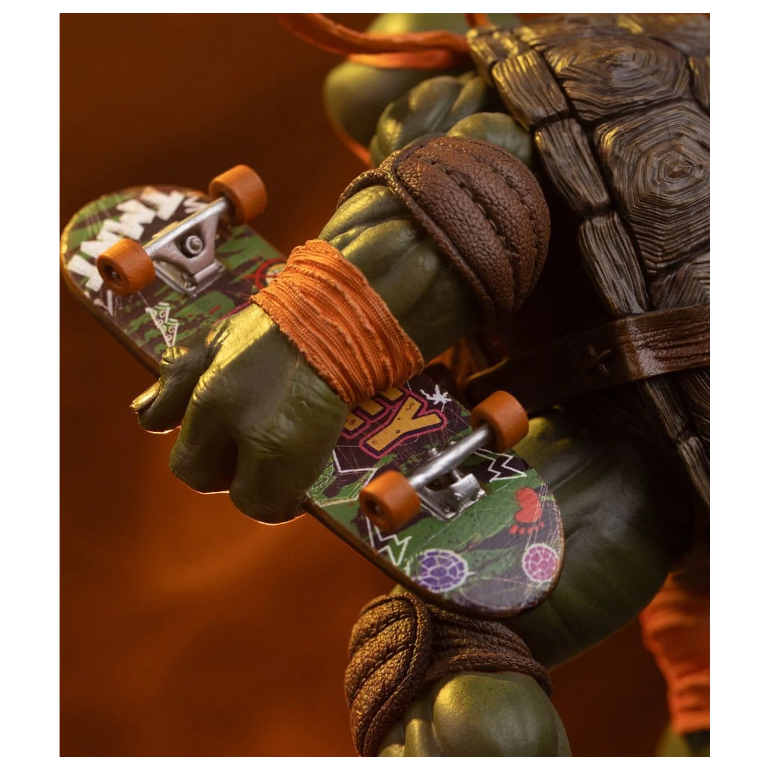 Teenage Mutant Ninja Turtles Art Scale 1/10 Michelangelo Unleashed szobor figura 24 cm termékfotó
