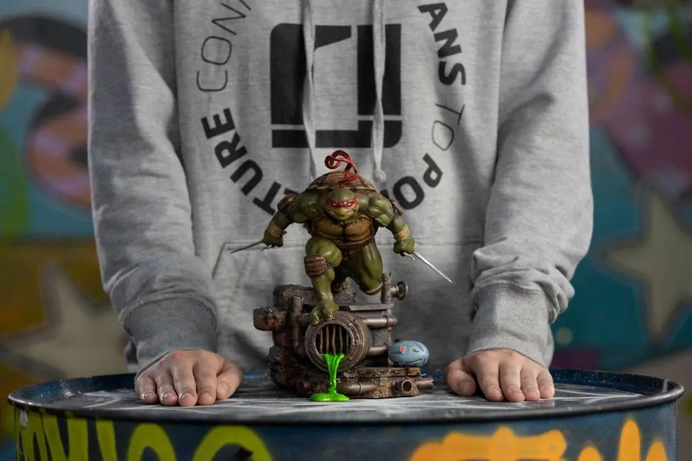 Teenage Mutant Ninja Turtles Art Scale 1/10 Raphael szobor figura 21 cm termékfotó