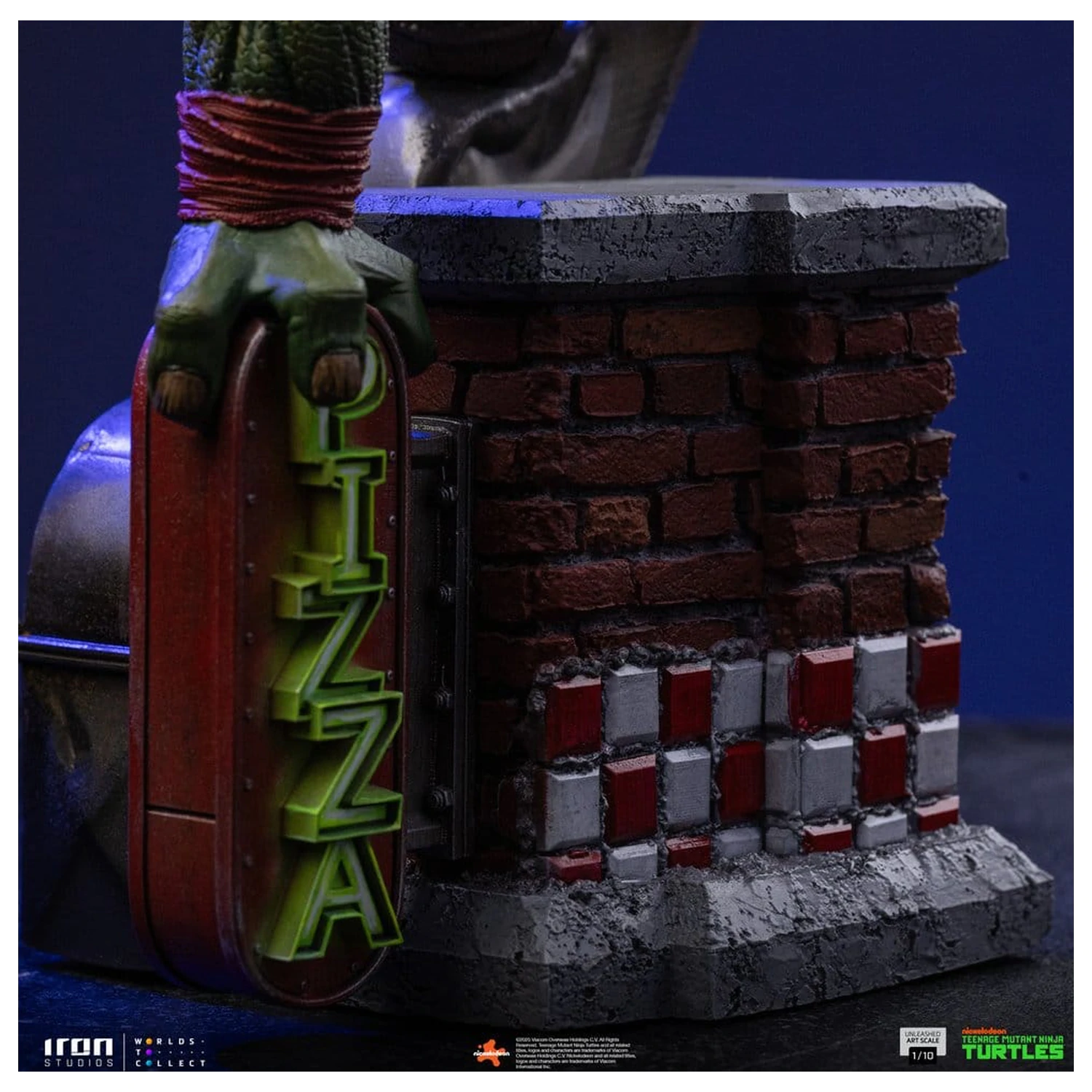 Teenage Mutant Ninja Turtles Art Scale 1/10 Raphael szobor figura 24 cm termékfotó