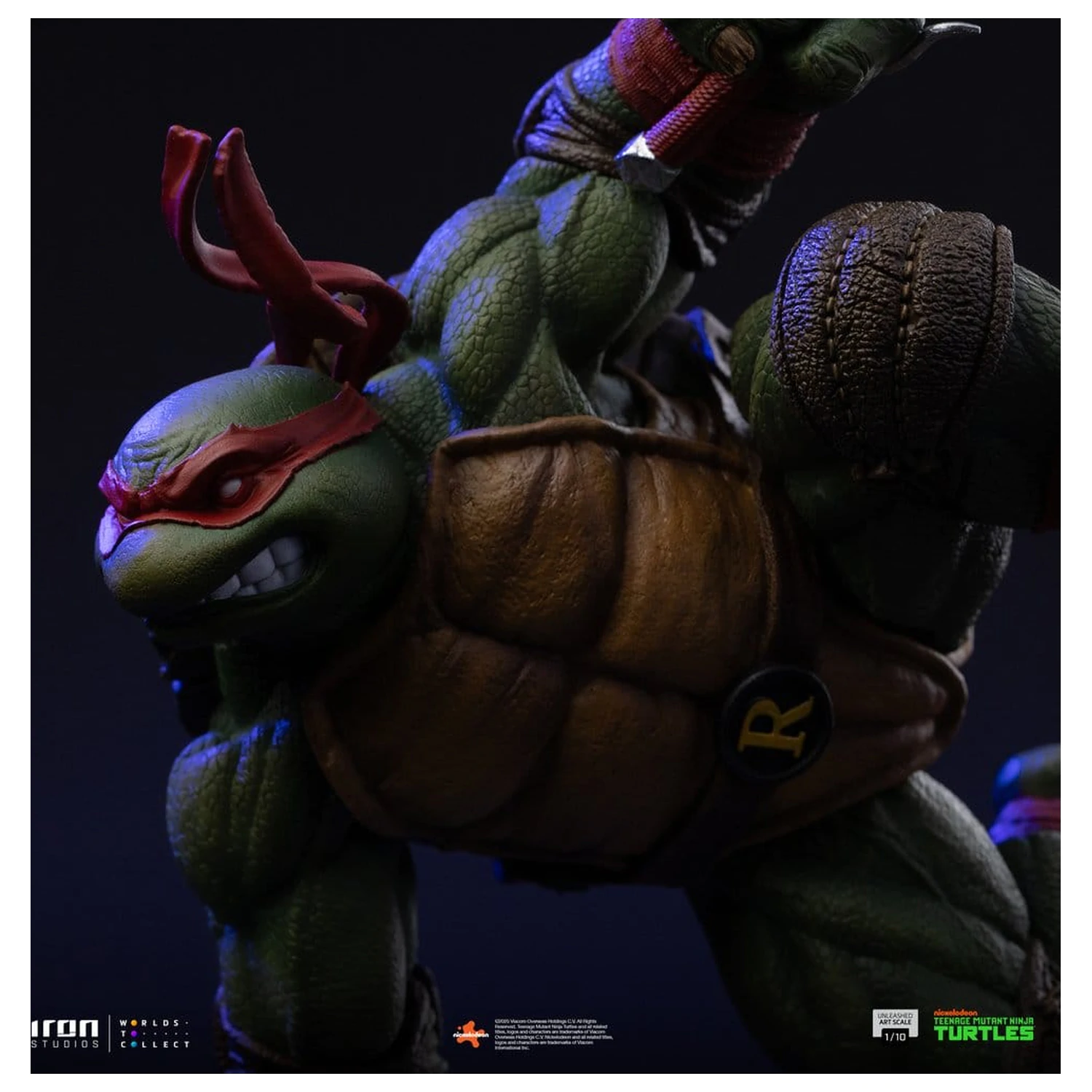 Teenage Mutant Ninja Turtles Art Scale 1/10 Raphael szobor figura 24 cm termékfotó