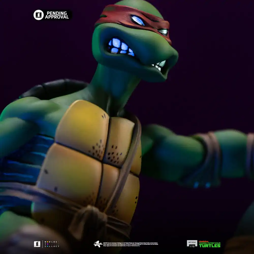 Teenage Mutant Ninja Turtles Art Scale 1/10 Teenage Mutant Ninja Turtles Kevin Eastman Version szobor figura 24 cm termékfotó