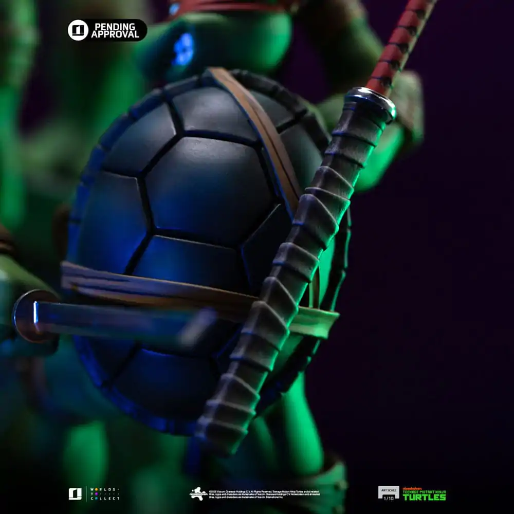 Teenage Mutant Ninja Turtles Art Scale 1/10 Teenage Mutant Ninja Turtles Kevin Eastman Version szobor figura 24 cm termékfotó