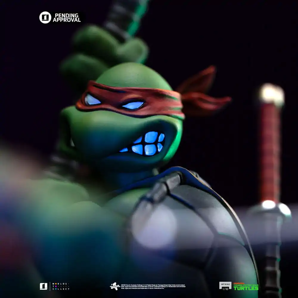 Teenage Mutant Ninja Turtles Art Scale 1/10 Teenage Mutant Ninja Turtles Kevin Eastman Version szobor figura 24 cm termékfotó