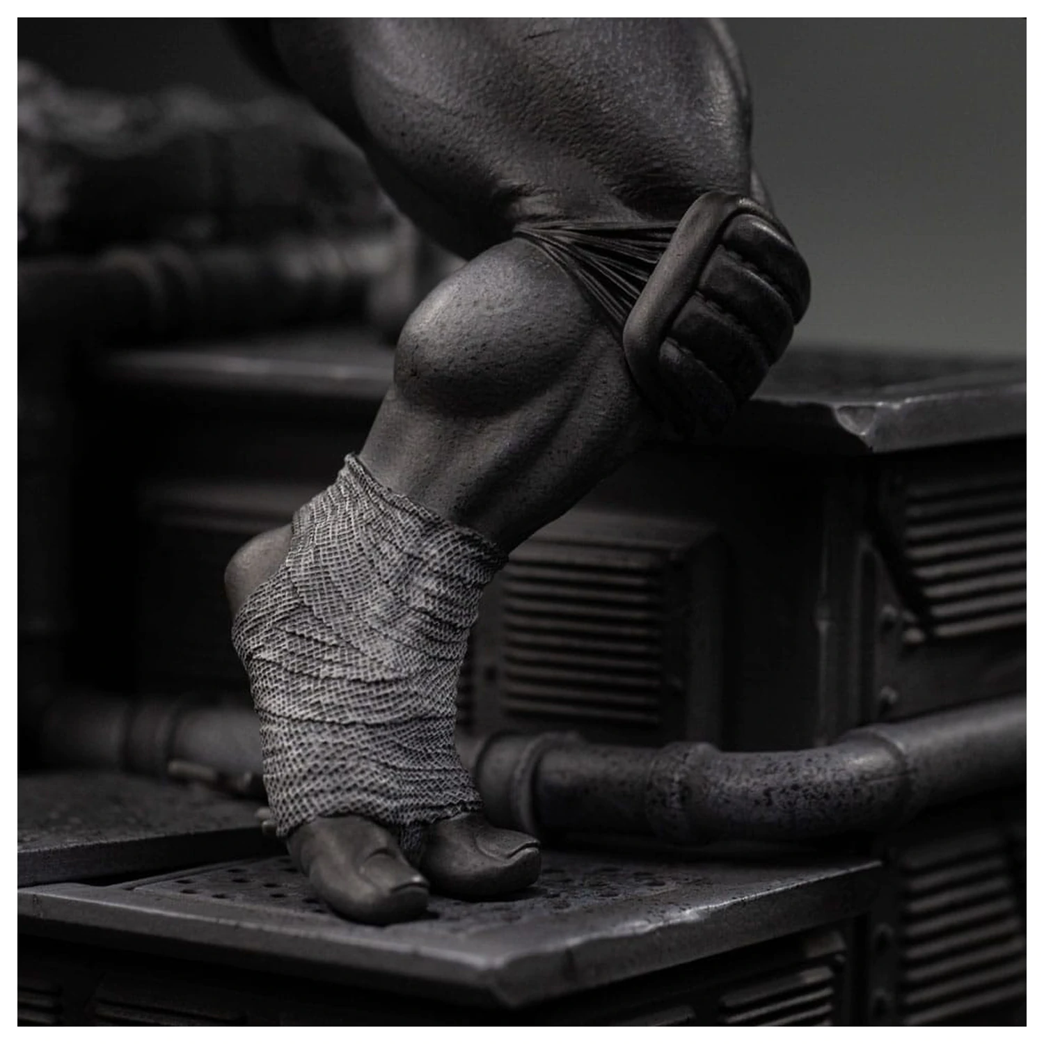 Teenage Mutant Ninja Turtles Art Scale szobor figura 1/10 Donatello Black and White Variant 26 cm termékfotó