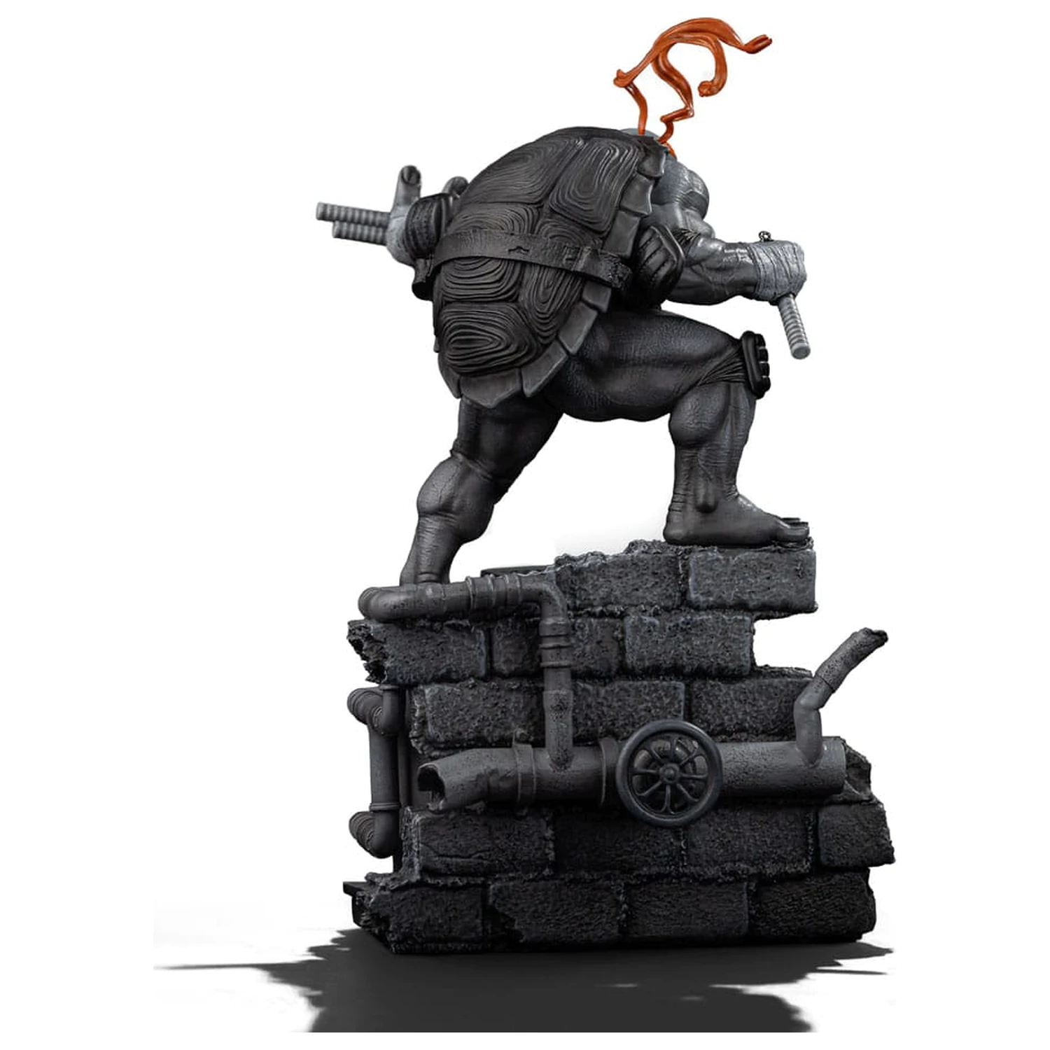 Teenage Mutant Ninja Turtles Art Scale szobor figura 1/10 Michelangelo Black and White Variant 26 cm termékfotó