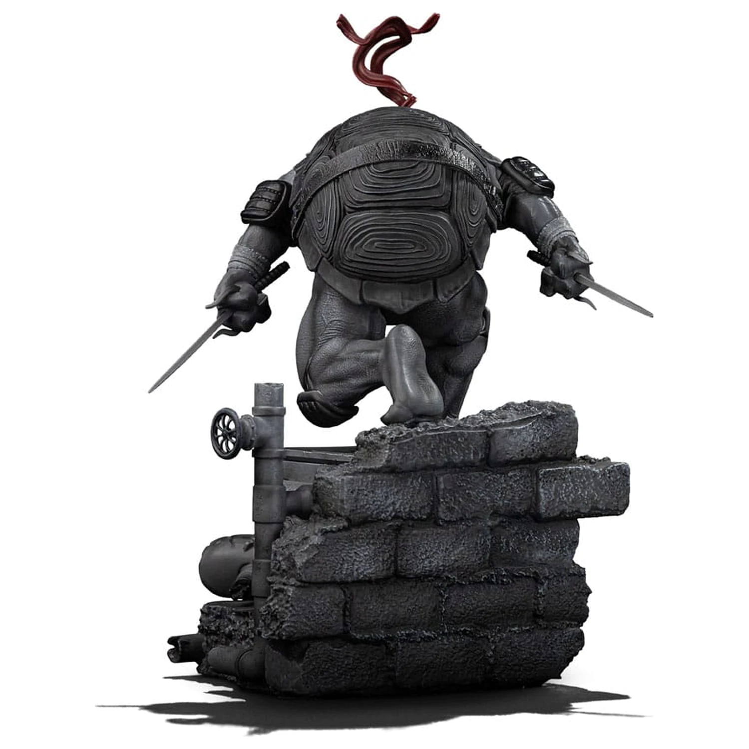 Teenage Mutant Ninja Turtles Art Scale szobor figura 1/10 Raphael Black and White Variant 26 cm termékfotó