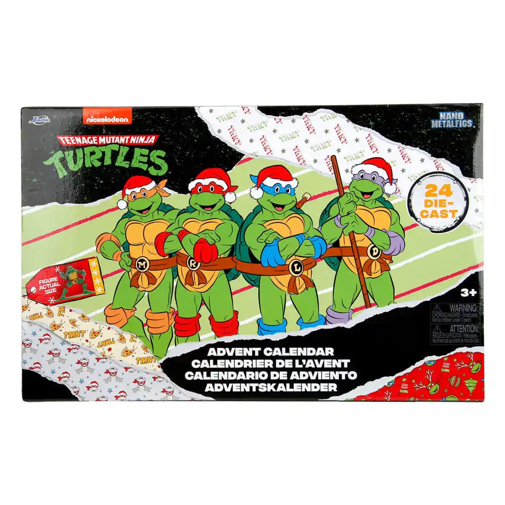 Teenage Mutant Ninja Turtles Battle Diecast Mini figura adventi kalendárium Holiday 2024 termékfotó