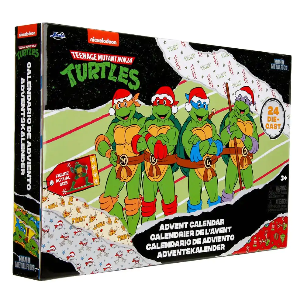 Teenage Mutant Ninja Turtles Battle Diecast Mini figura adventi kalendárium Holiday 2024 termékfotó