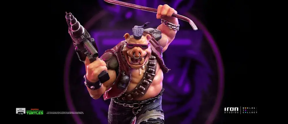 Teenage Mutant Ninja Turtles BDS Art Scale 1/10 Bebop szobor figura 23 cm termékfotó