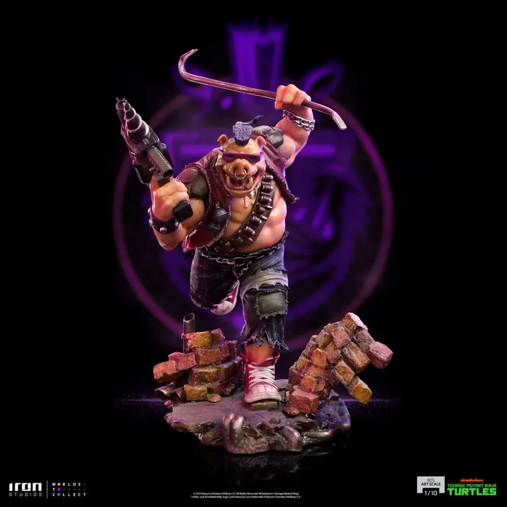 Teenage Mutant Ninja Turtles BDS Art Scale 1/10 Bebop szobor figura 23 cm termékfotó