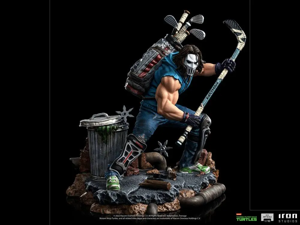 Teenage Mutant Ninja Turtles BDS Art Scale 1/10 Casey Jones szobor figura 19 cm termékfotó