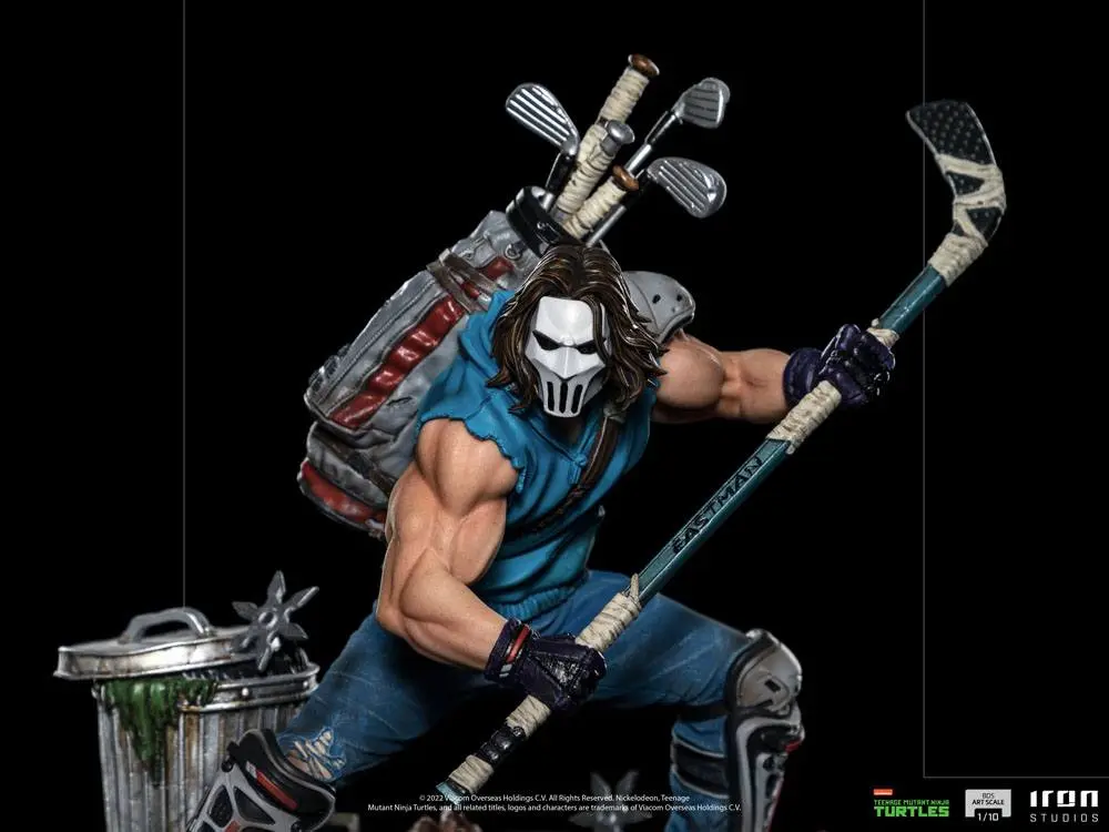 Teenage Mutant Ninja Turtles BDS Art Scale 1/10 Casey Jones szobor figura 19 cm termékfotó