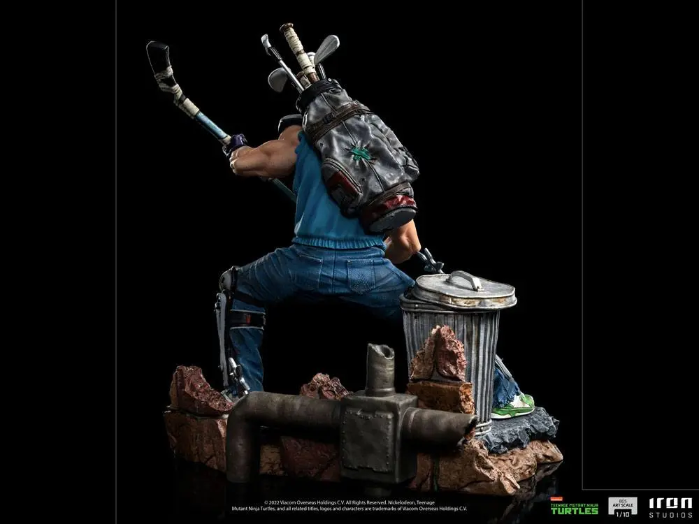 Teenage Mutant Ninja Turtles BDS Art Scale 1/10 Casey Jones szobor figura 19 cm termékfotó