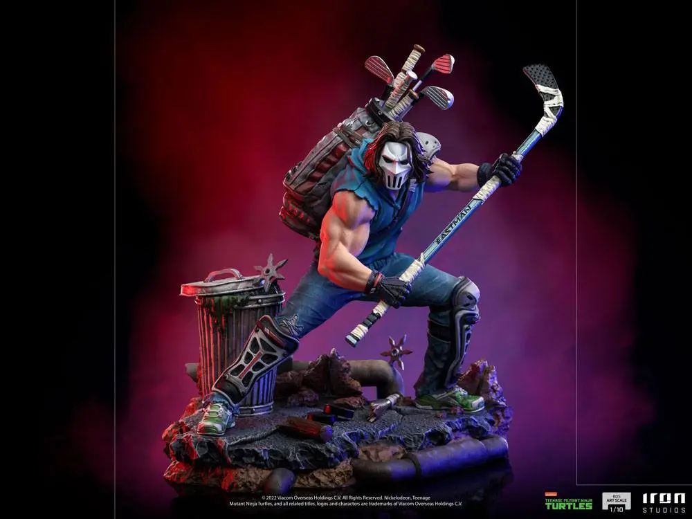 Teenage Mutant Ninja Turtles BDS Art Scale 1/10 Casey Jones szobor figura 19 cm termékfotó