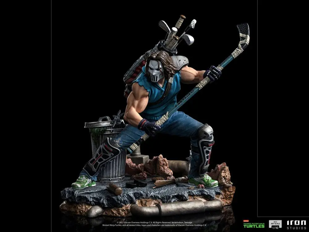 Teenage Mutant Ninja Turtles BDS Art Scale 1/10 Casey Jones szobor figura 19 cm termékfotó