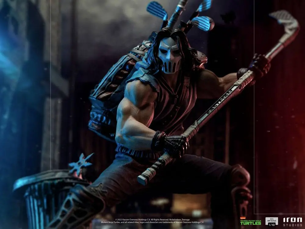 Teenage Mutant Ninja Turtles BDS Art Scale 1/10 Casey Jones szobor figura 19 cm termékfotó