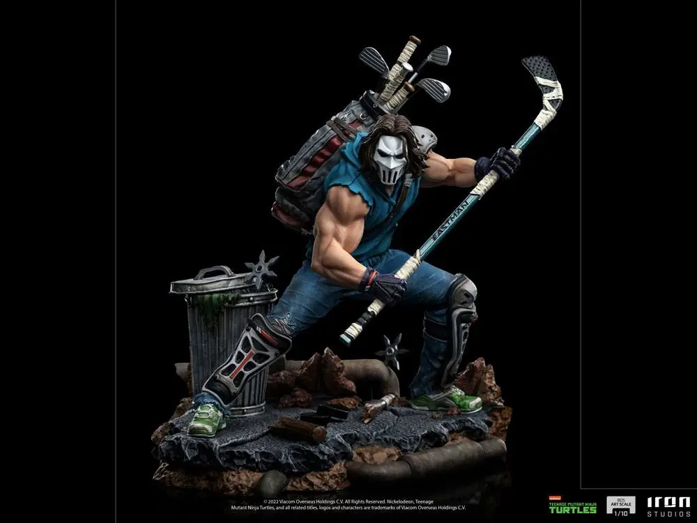 Teenage Mutant Ninja Turtles BDS Art Scale 1/10 Casey Jones szobor figura 19 cm termékfotó