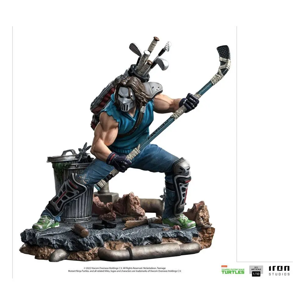 Teenage Mutant Ninja Turtles BDS Art Scale 1/10 Casey Jones szobor figura 19 cm termékfotó