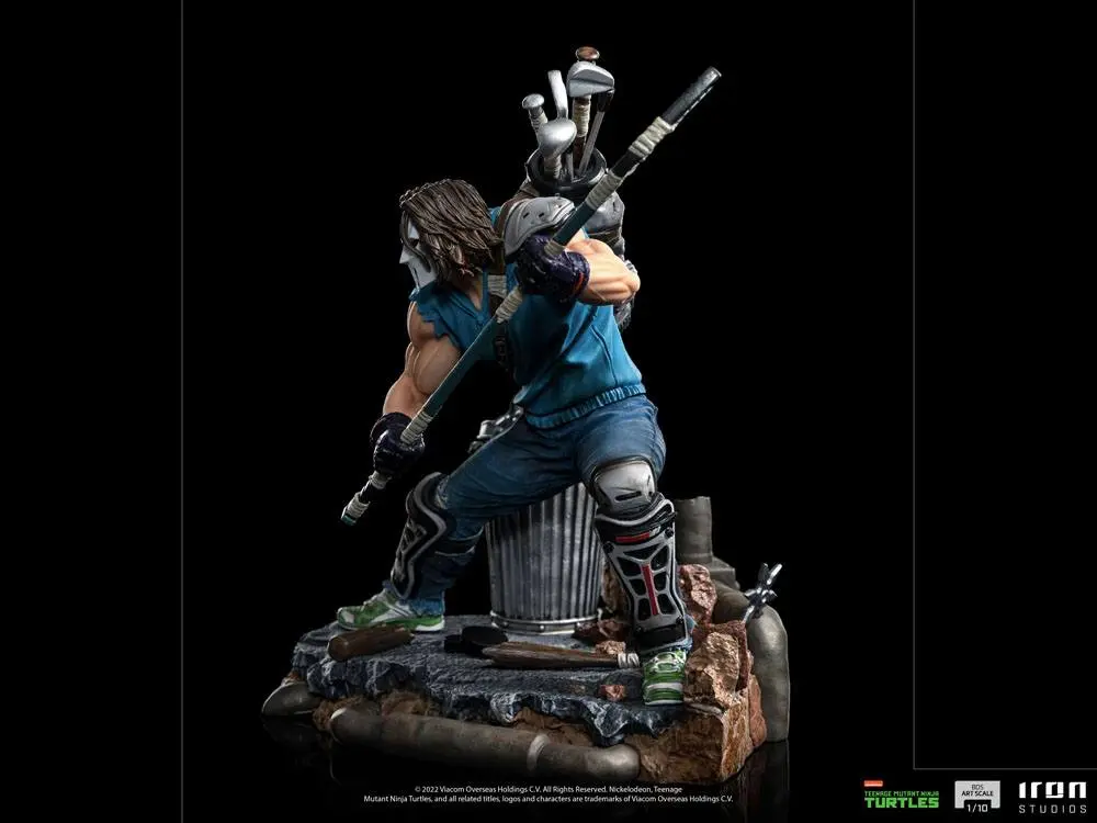 Teenage Mutant Ninja Turtles BDS Art Scale 1/10 Casey Jones szobor figura 19 cm termékfotó