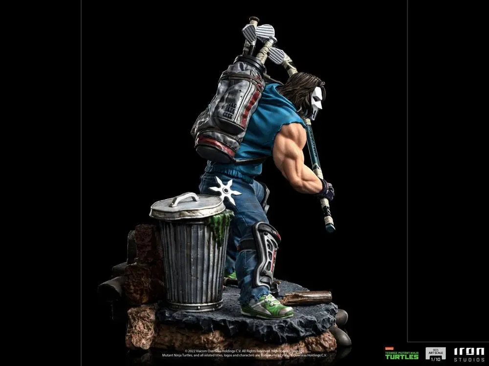 Teenage Mutant Ninja Turtles BDS Art Scale 1/10 Casey Jones szobor figura 19 cm termékfotó