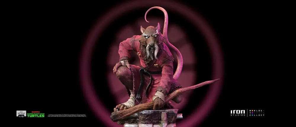 Teenage Mutant Ninja Turtles BDS Art Scale 1/10 Master Splinter szobor figura 24 cm termékfotó