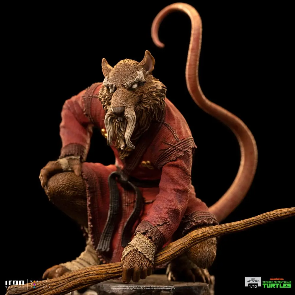 Teenage Mutant Ninja Turtles BDS Art Scale 1/10 Master Splinter szobor figura 24 cm termékfotó