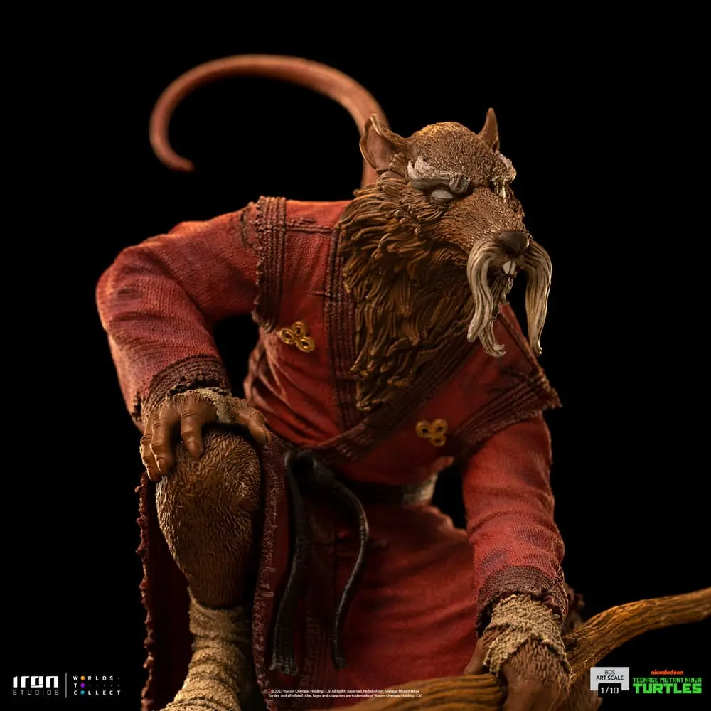 Teenage Mutant Ninja Turtles BDS Art Scale 1/10 Master Splinter szobor figura 24 cm termékfotó